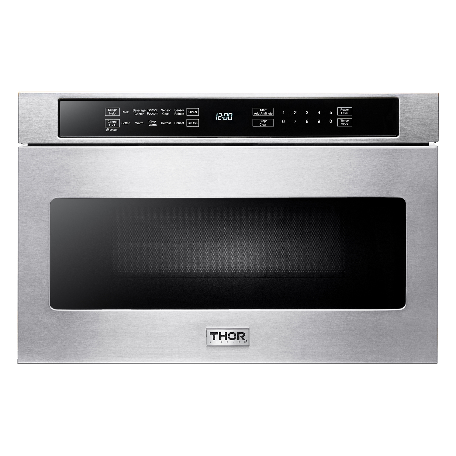 30 Thor Kitchen Countertop Microwave Ovens 1.7cu.ft Build-in Stainless Steel Charcoal Filter Sensor Cooking HOR3001 