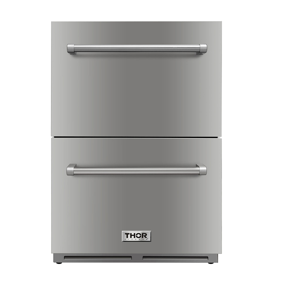 THOR Professional Double Drawer Undercounter Refrigerator