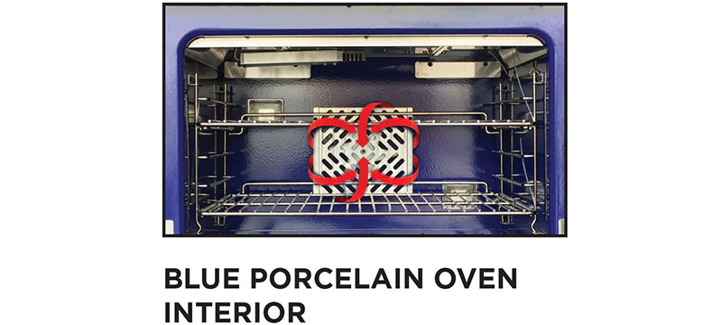 THOR oven interior porcelainized liner